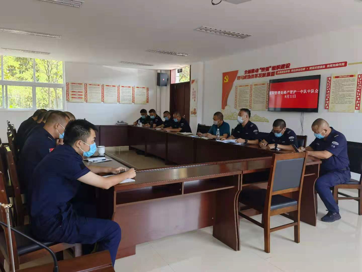 資陽管理處扎實推進路產管護業務日常管理