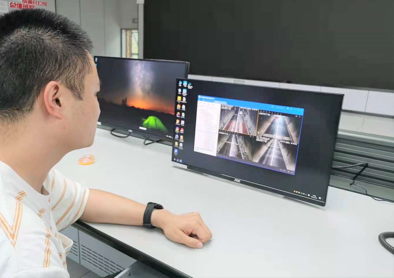 成都管理處順利完成隧道通訊線路遷改工作