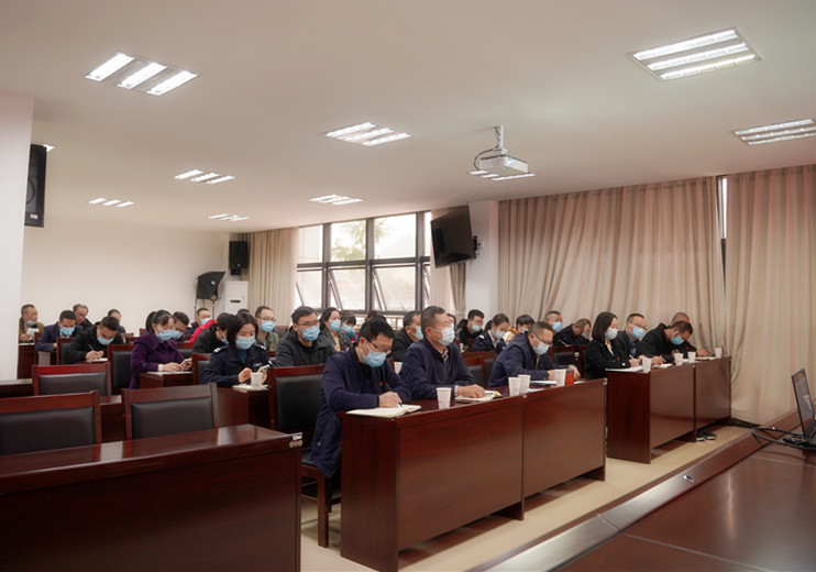 11.18+鄭媛+資陽管理處黨總支舉行“學習貫徹黨的二十大精神”專題學習會