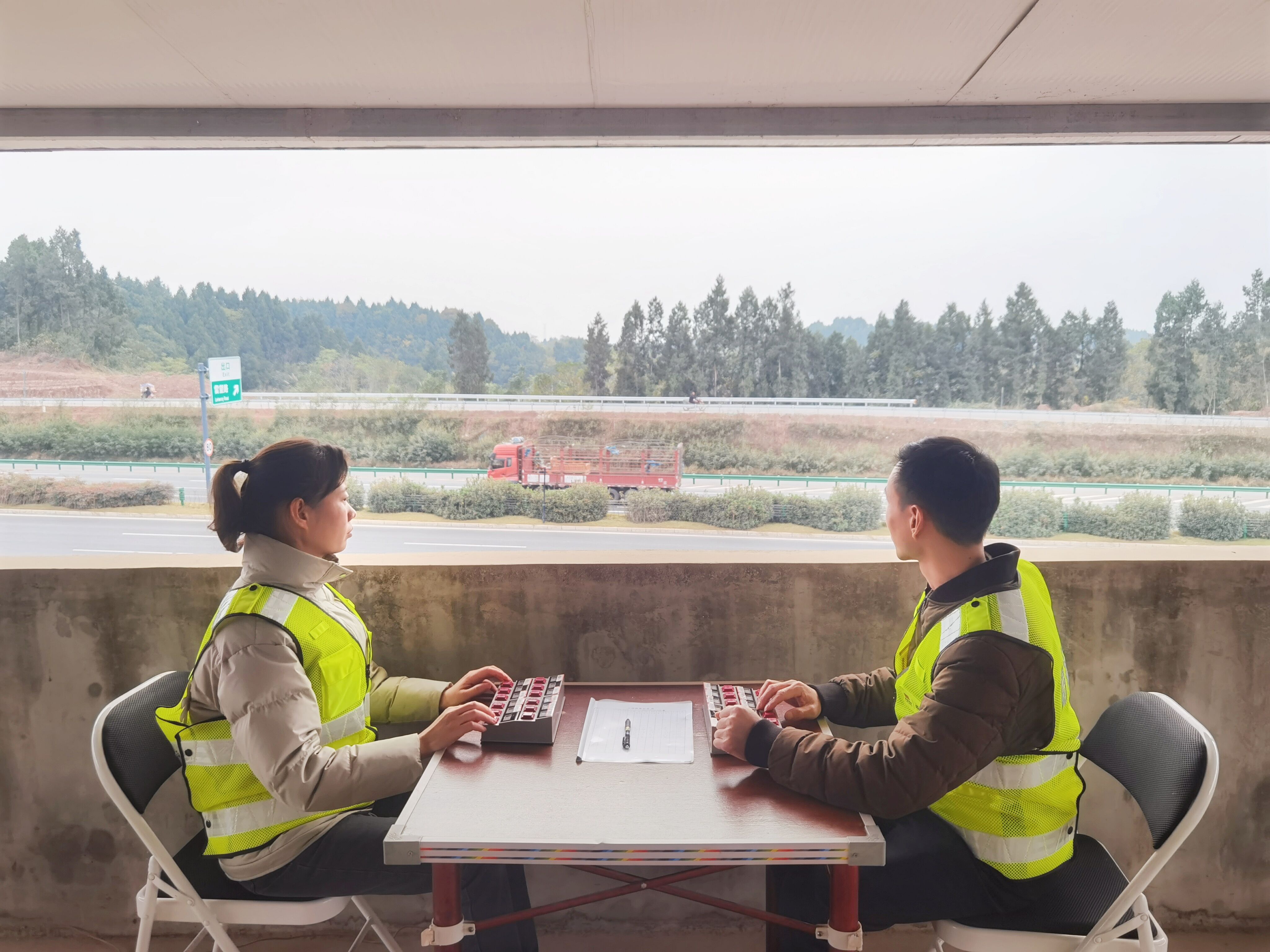 資陽管理處開展成資大道車流量專項調(diào)查