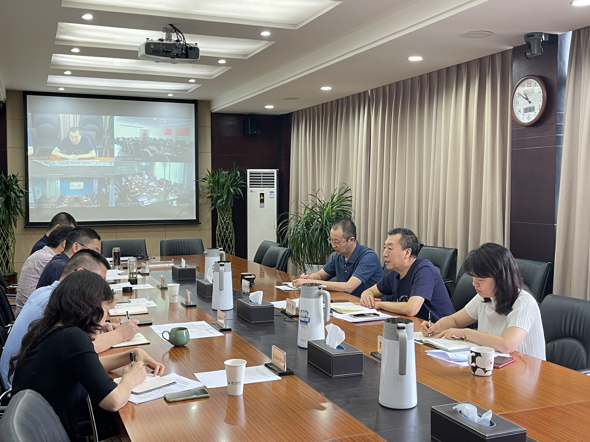 成渝分公司召開2022年勞動競賽半年工作總結會