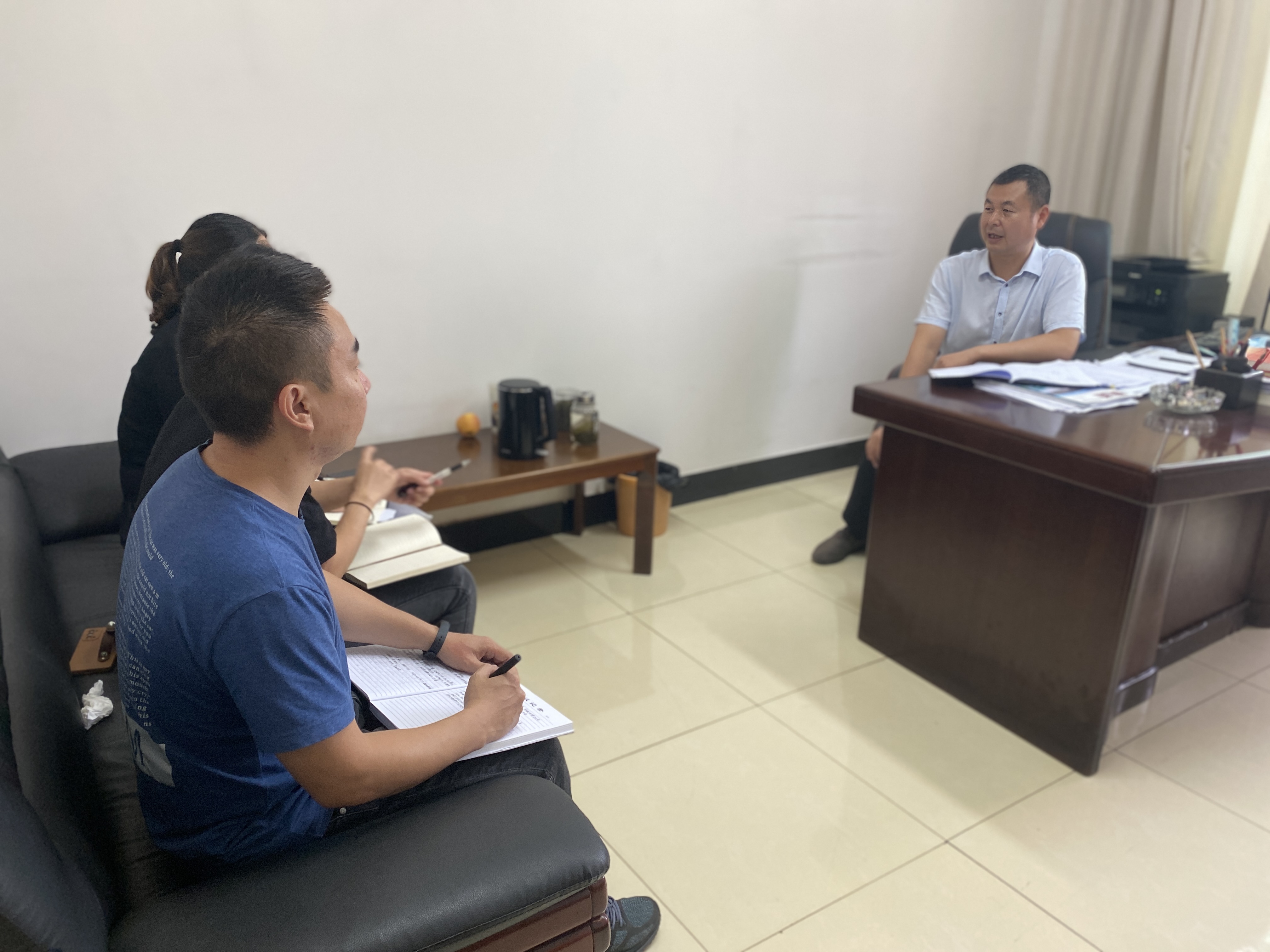 2022.9.20資陽管理處開展轉崗人員集體廉潔談話