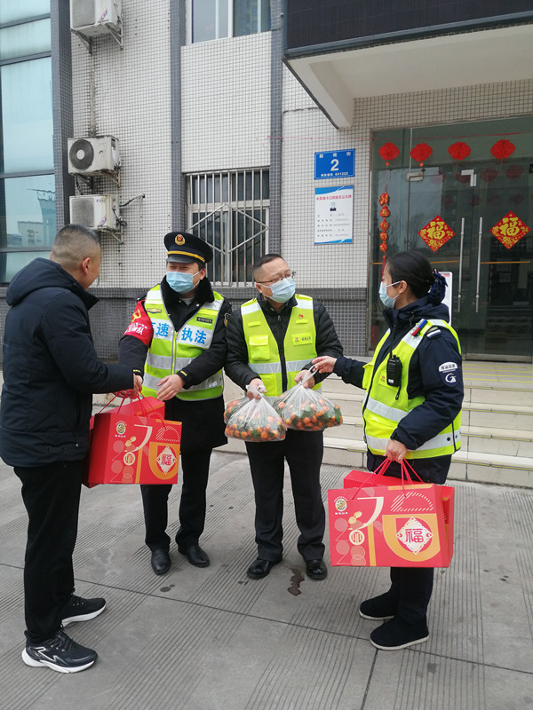資陽管理處開展春節慰問暨安全生產檢查