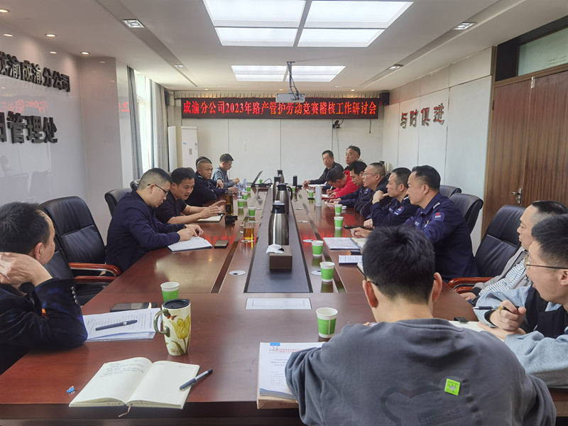成渝分公司召開2023年路產管護勞動競賽稽核工作研討會