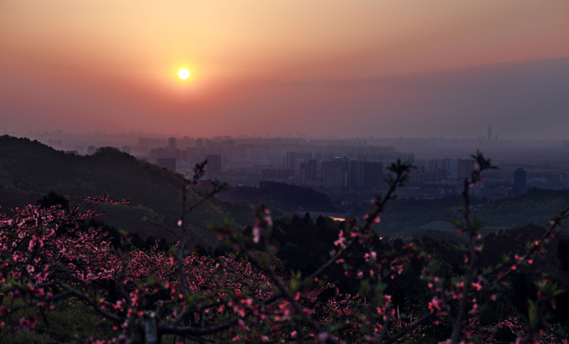 夕陽余暉+四川成渝高速公路股份有限公司成渝分公司資陽管理處+曾建
