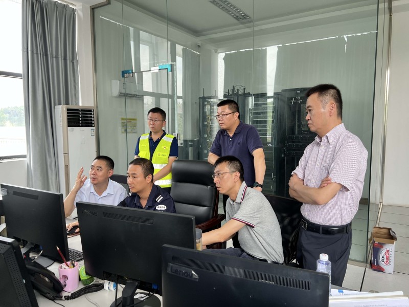 成渝公司實地調(diào)研成渝分公司稽查篩查軟件使用情況